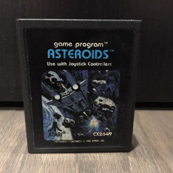 Atari 2600 Asteroids Game with Manual and Case - Picture 2 of 10